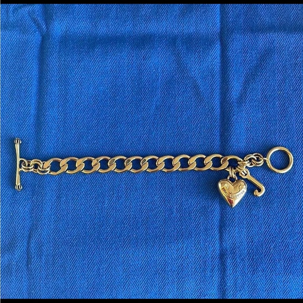 Juicy Couture Gold Charm Bracelet